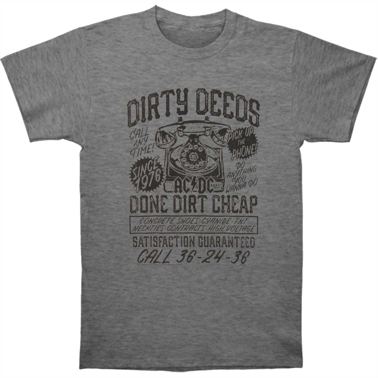 AC/DC D4c T-shirt