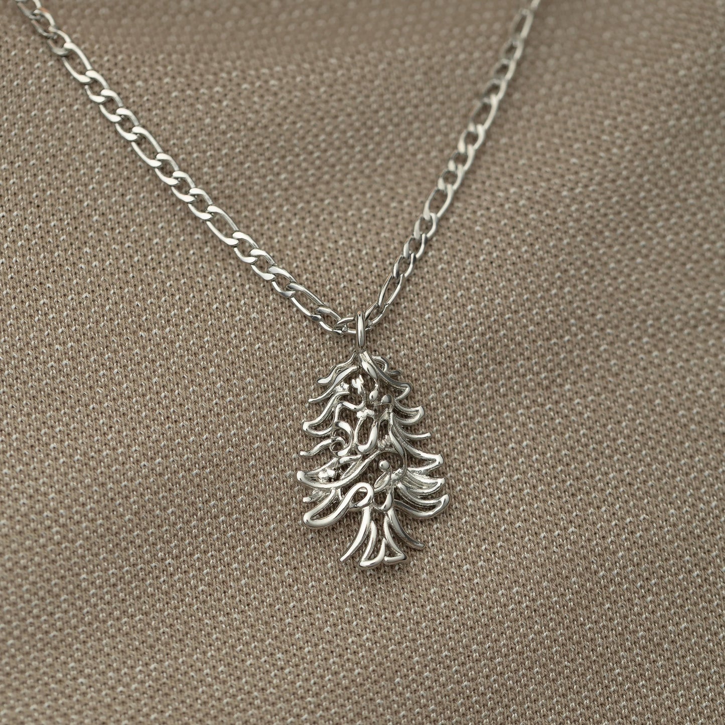 "Freedom is the Soul" Lebanon Cedar Necklace | Men