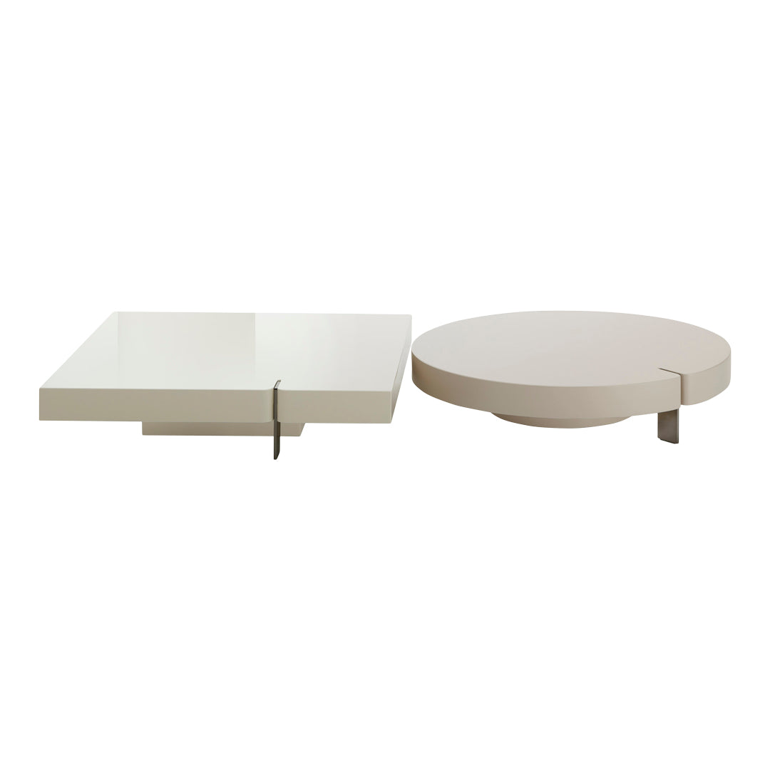 Butter Thick Top Coffee Table - Round