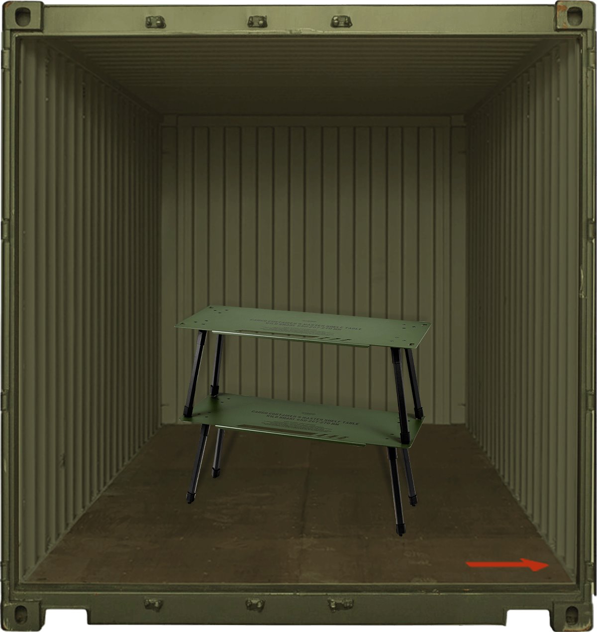 CARGO Master Shelf Table