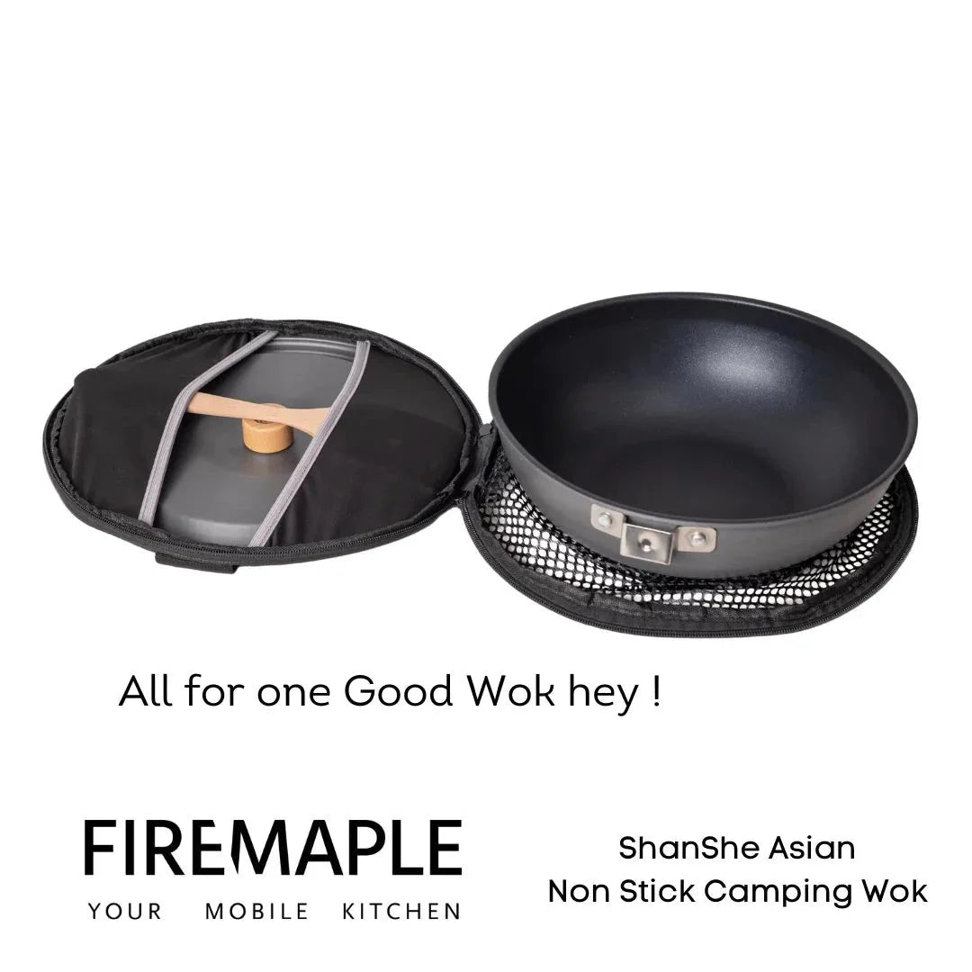FIREMAPLE Aluminum Wok