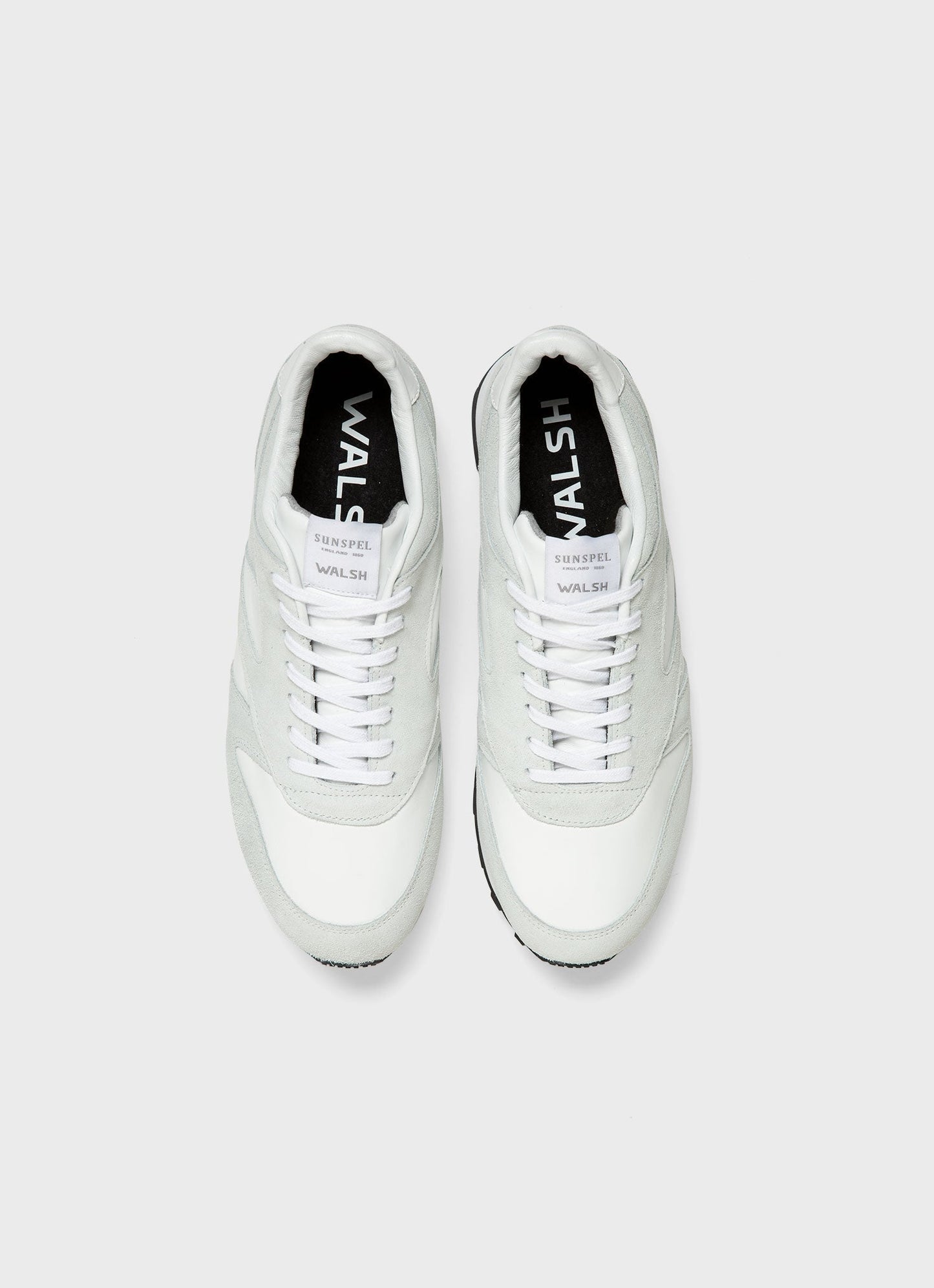 Mens Sunspel And Walsh Trainer In White