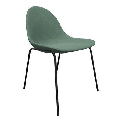 Atticus 08  Side Chair - 4 Leg, Lacquered Metal