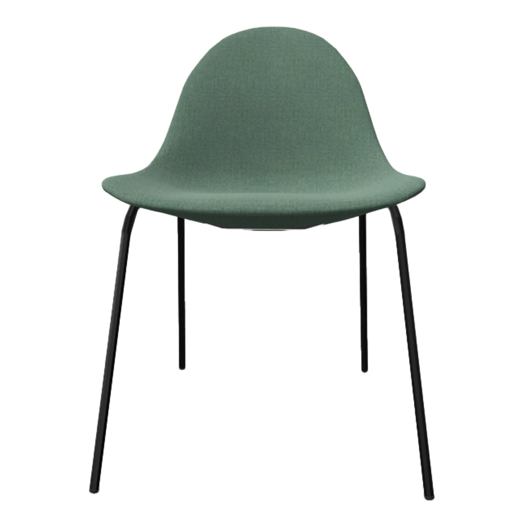 Atticus 08  Side Chair - 4 Leg, Lacquered Metal