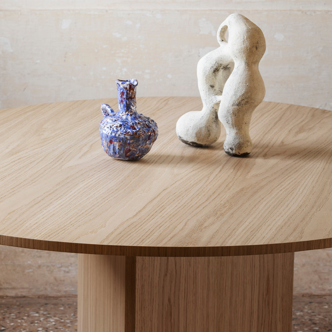 Albio Organic Dining Table w/ Wood Top