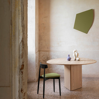 Albio Organic Dining Table w/ Wood Top
