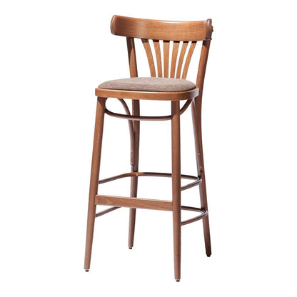 Barstool 56 - Seat Upholstered - Beech Frame