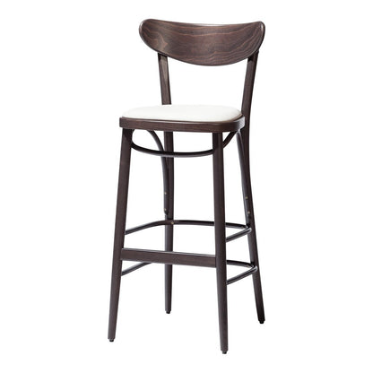 Banana Barstool 131 - Seat Upholstered - Beech Frame
