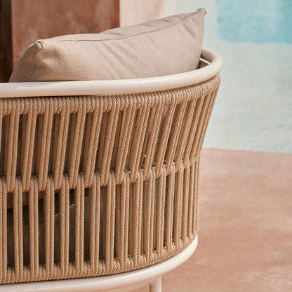 Amba Woven Outdoor 3-Seater Sofa