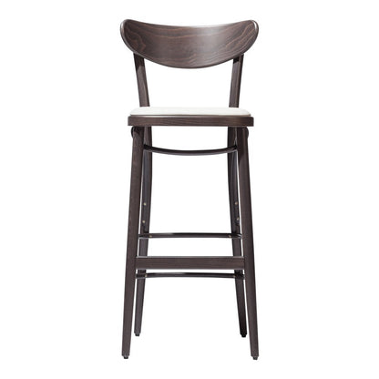 Banana Barstool 131 - Seat Upholstered - Beech Frame