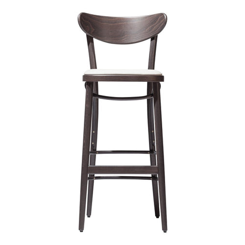 Banana Barstool 131 - Seat Upholstered - Beech Frame