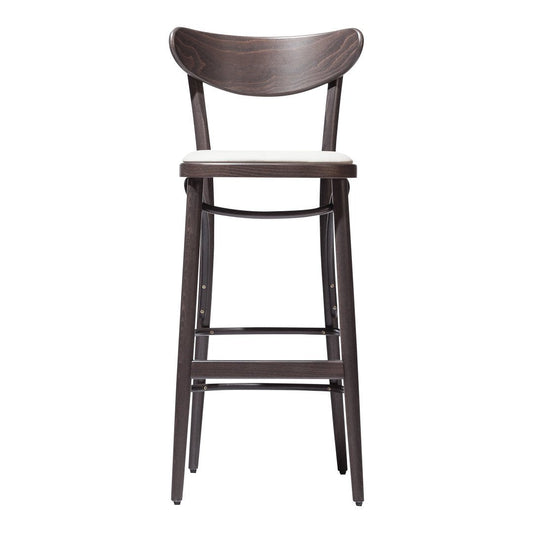 Banana Barstool 131 - Seat Upholstered - Beech Frame