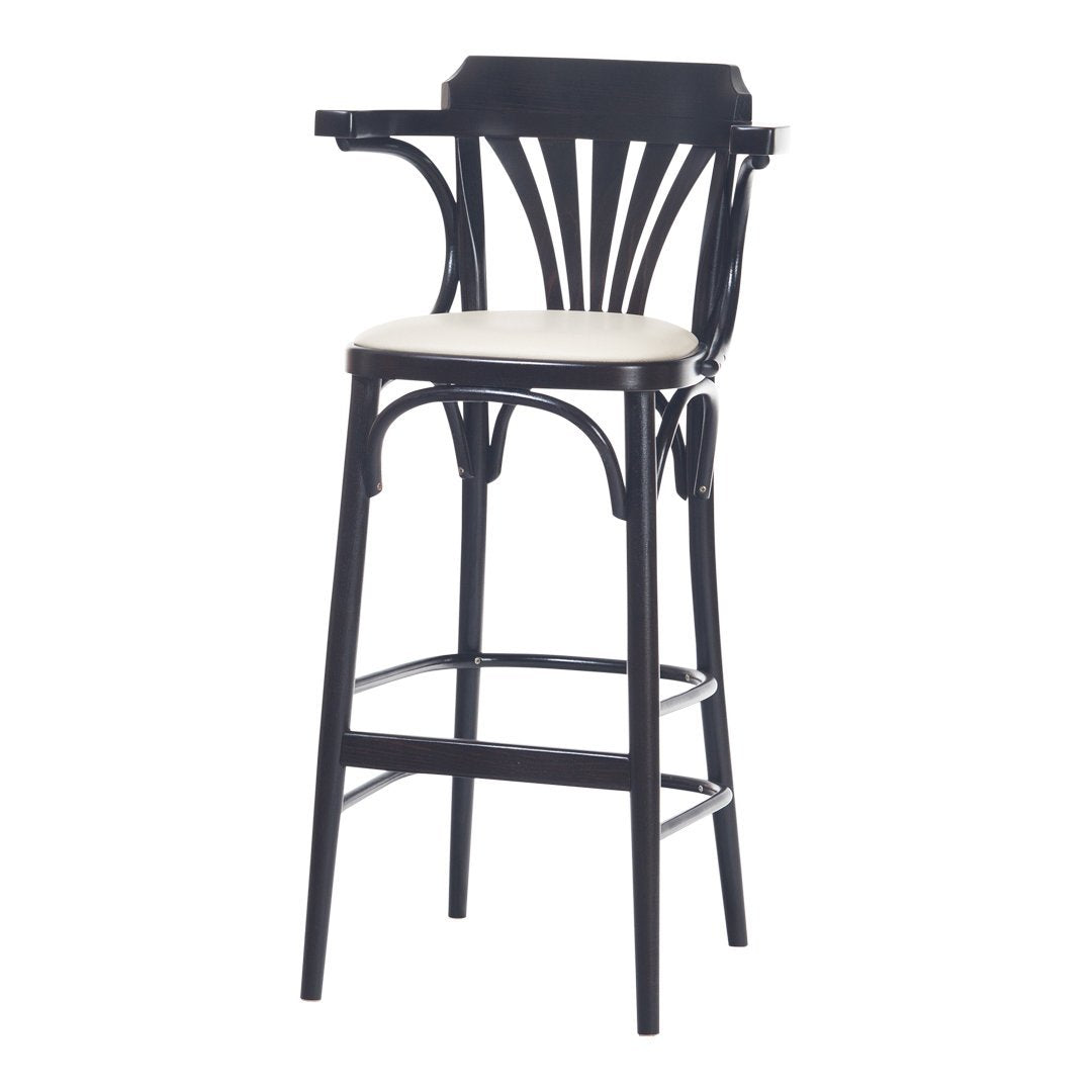 Barstool 135 - Seat Upholstered - Beech Frame