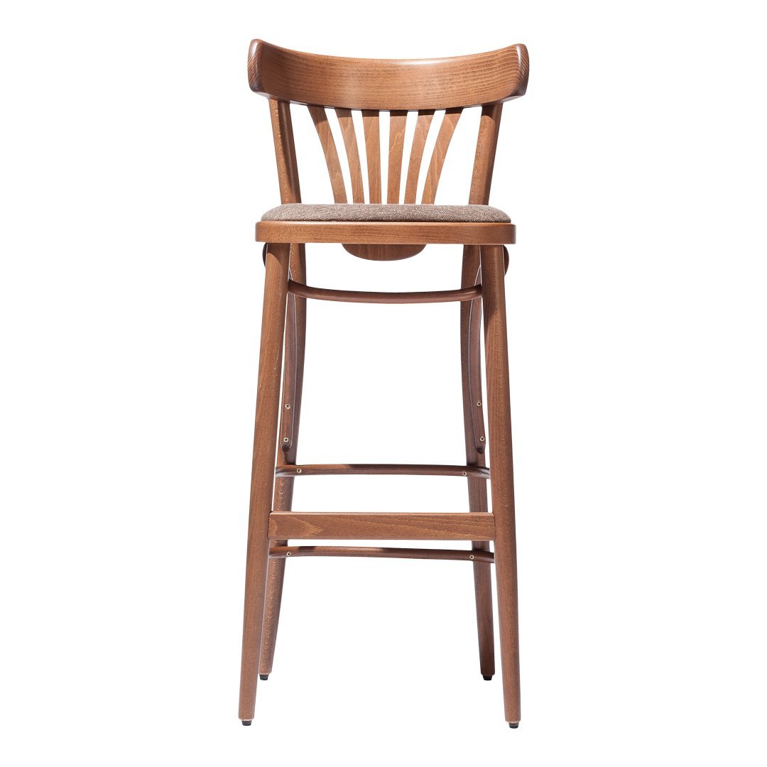 Barstool 56 - Seat Upholstered - Beech Frame