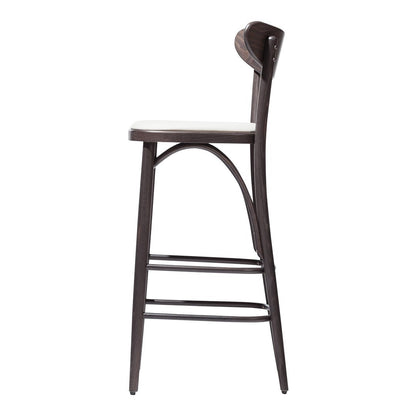Banana Barstool 131 - Seat Upholstered - Beech Frame