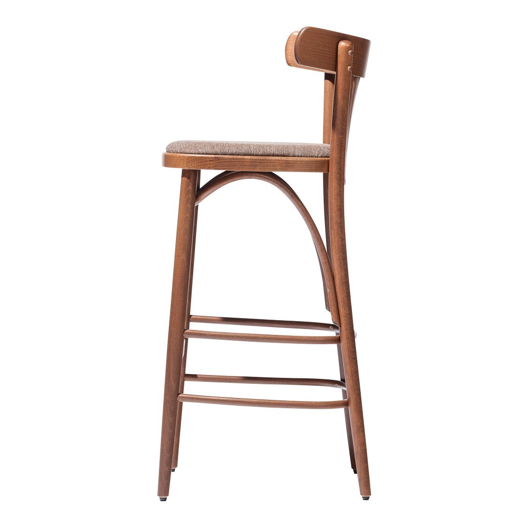 Barstool 56 - Seat Upholstered - Beech Frame