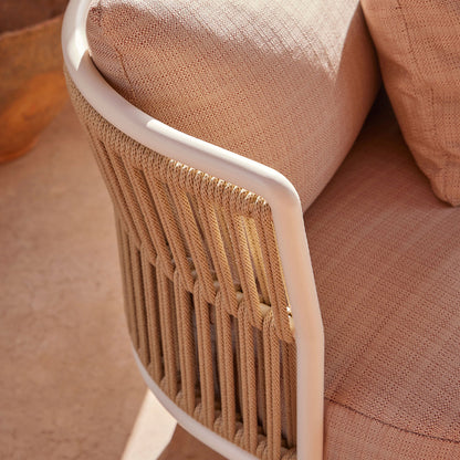 Amba Woven Outdoor - 3-Seater Sofa w/ Armrest