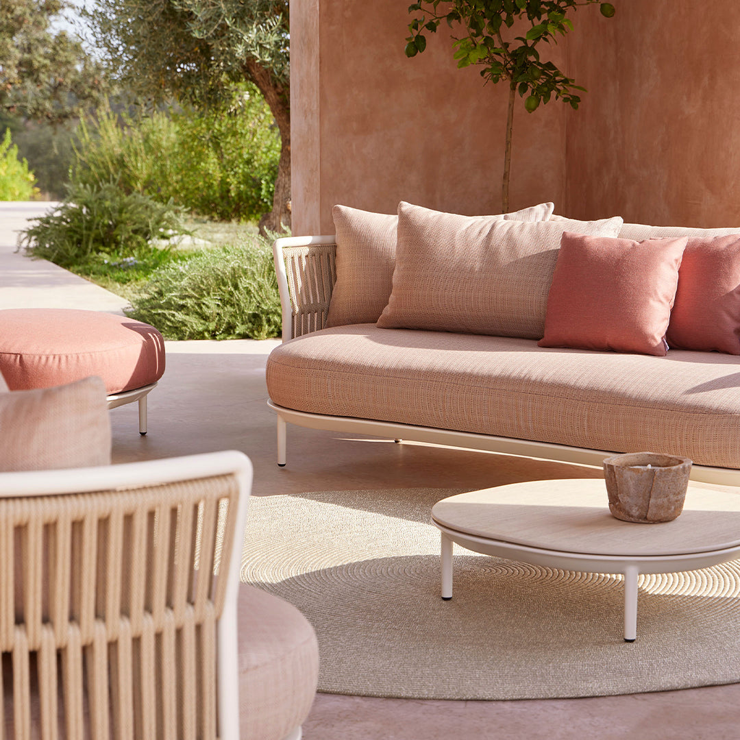 Amba Woven Outdoor - 3-Seater Sofa w/ Armrest