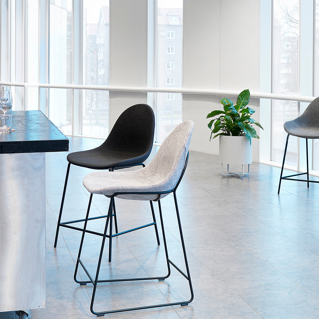 Atticus 09 Bar Chair - Sled Base