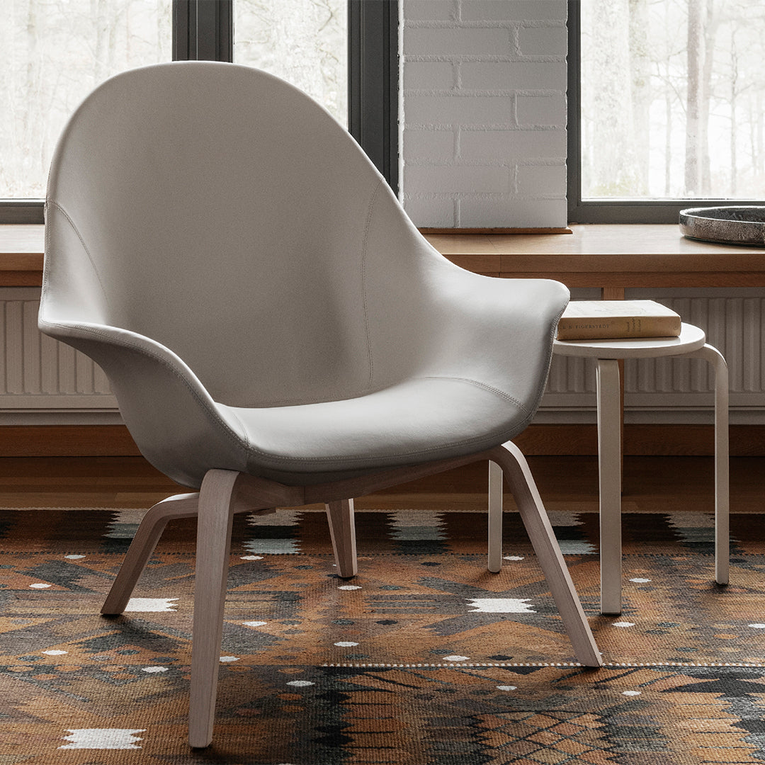 Atticus 08 Lounge Chair  - High - 4 Leg, Wood