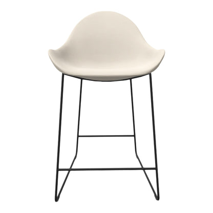 Atticus 09 Counter Chair w/ Arms - Sled Base