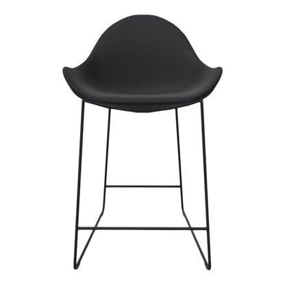 Atticus 09 Counter Chair w/ Arms - Sled Base