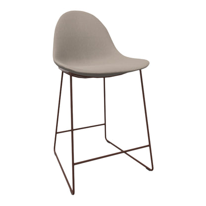 Atticus 09 Counter  Chair - Sled Base