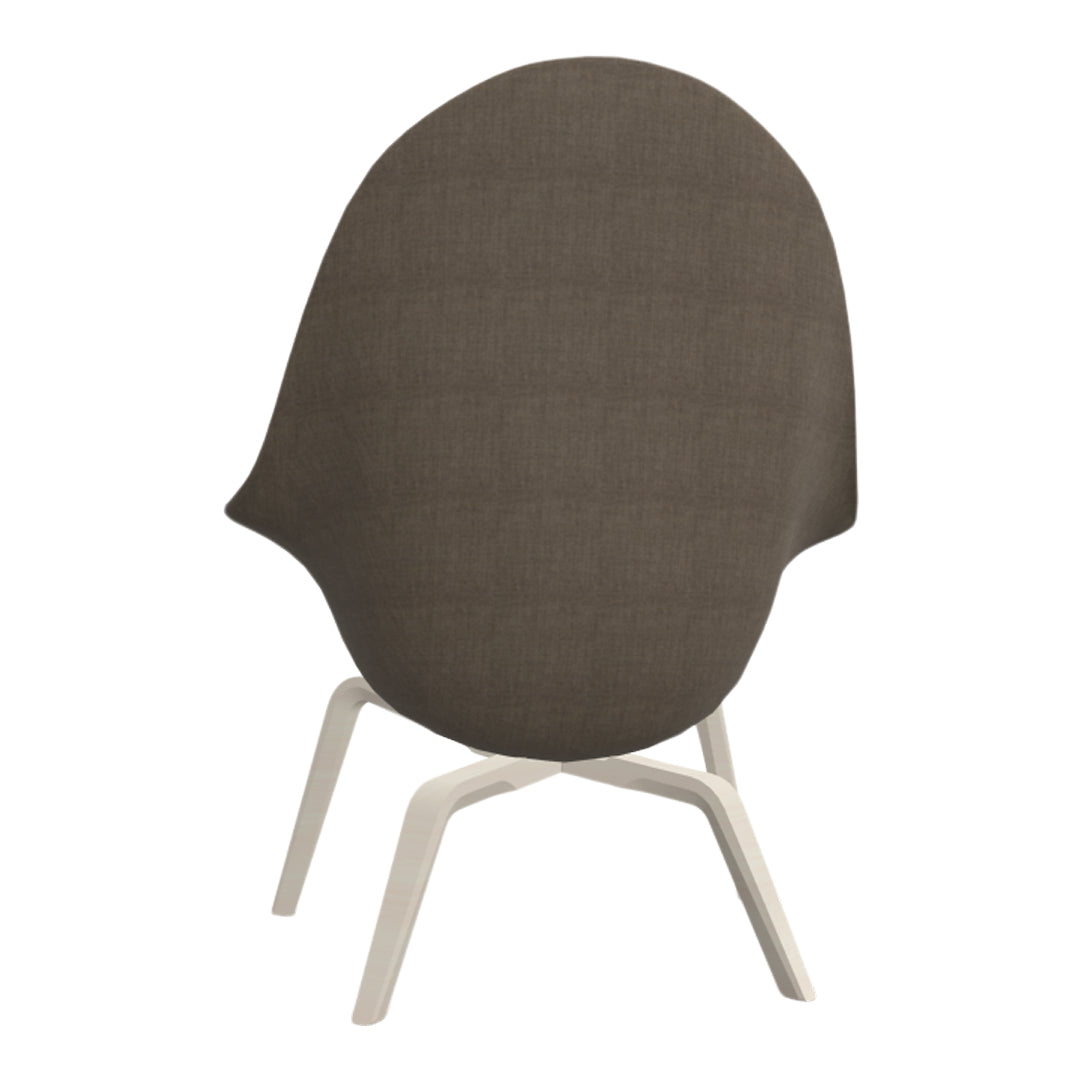 Atticus 08 Lounge Chair  - High - 4 Leg, Wood