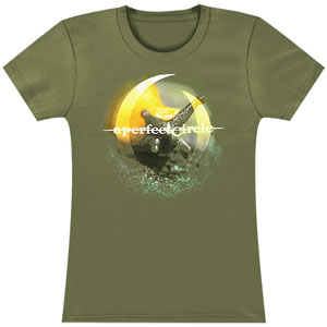 A Perfect Circle Slug Face Junior Top