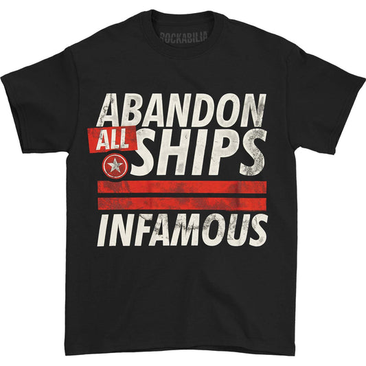 Abandon All Ships Infamous T-shirt
