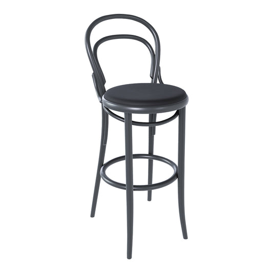 Barstool 14 - Seat Upholstered - Beech Pigment Frame