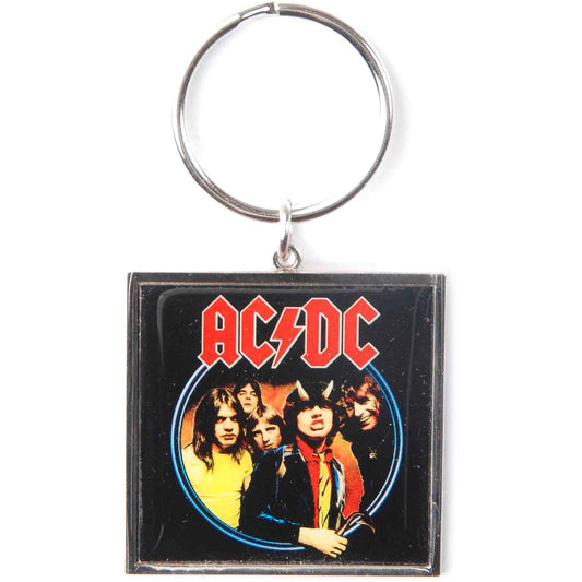 AC/DC Devil Angus Metal Key Chain