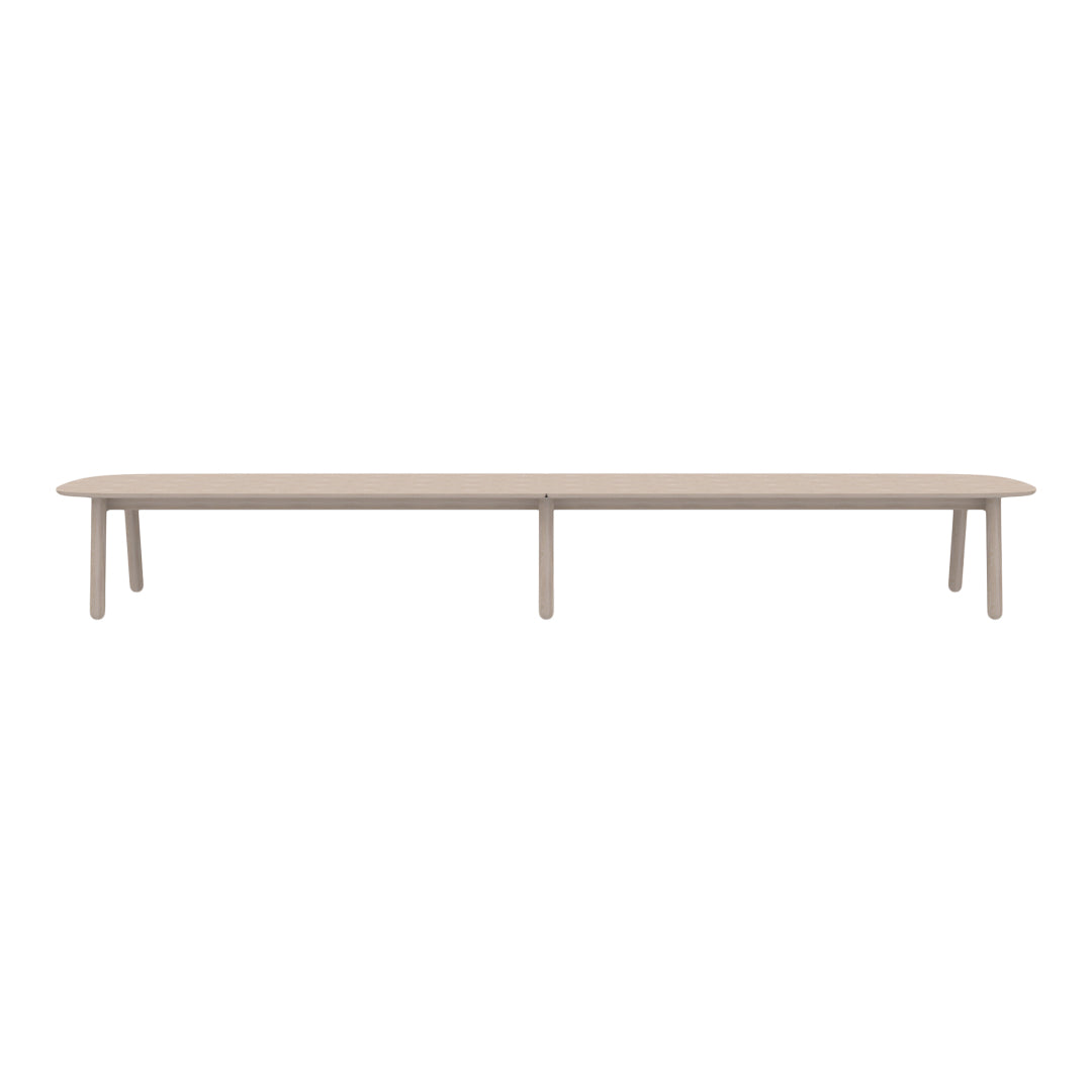 Beech Bay Solid Wood Table - Two-Piece Top