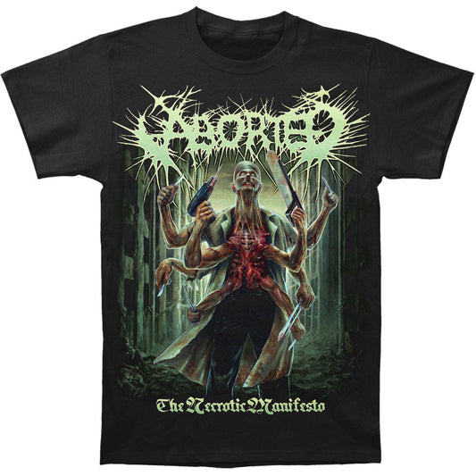 Aborted The Necrotic Manifesto T-shirt
