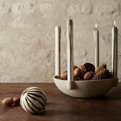 Bowl Candle Holder - Ceramic