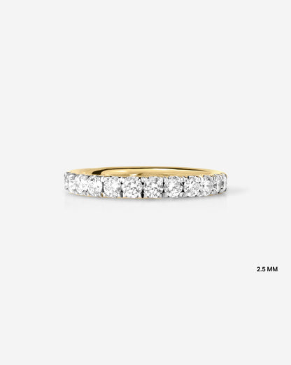 2.5 mm Classic Diamond Ring