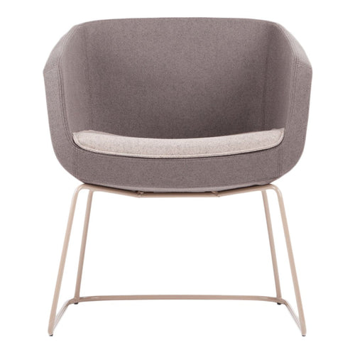 Arca 5095 Small Armchair - Sled Base