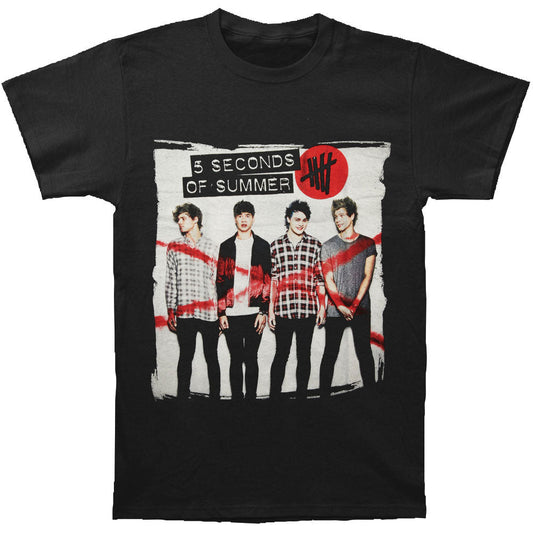 5 Seconds Of Summer Album Cover 1 Slim Fit T-shirt