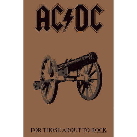 AC/DC For Those About To Rock Poster Flag
