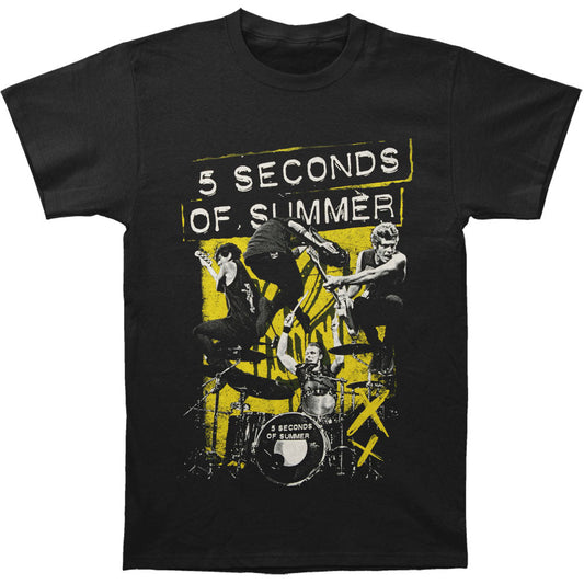 5 Seconds Of Summer Live Jump Slim Fit T-shirt