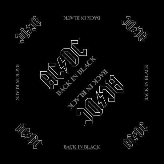 AC/DC Back In Black Bandana