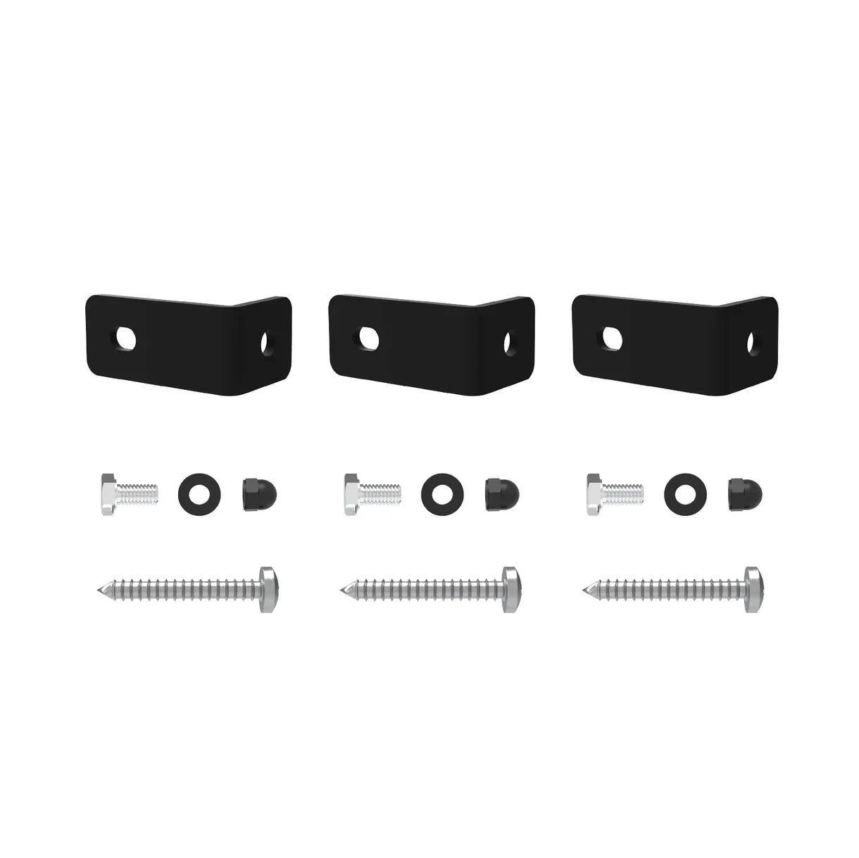 Hakuna Pets - Glass Patio Pet Door - Permanent Mount Pack