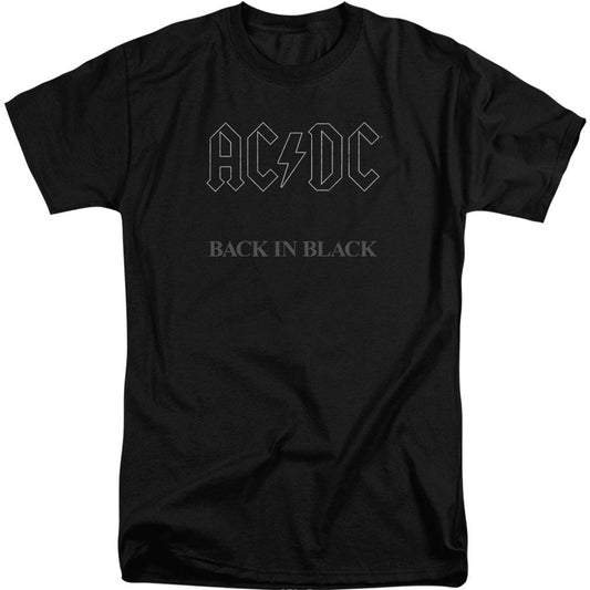 AC/DC Back In Black Adult T-shirt Tall