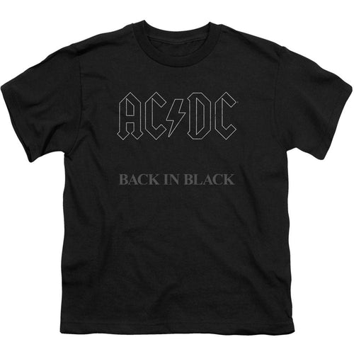 AC/DC Back In Black Youth T-shirt