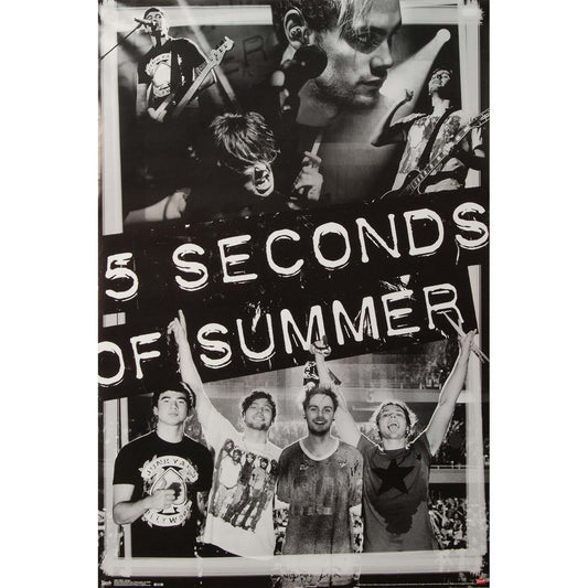 5 Seconds Of Summer Collage Domestic Poster
