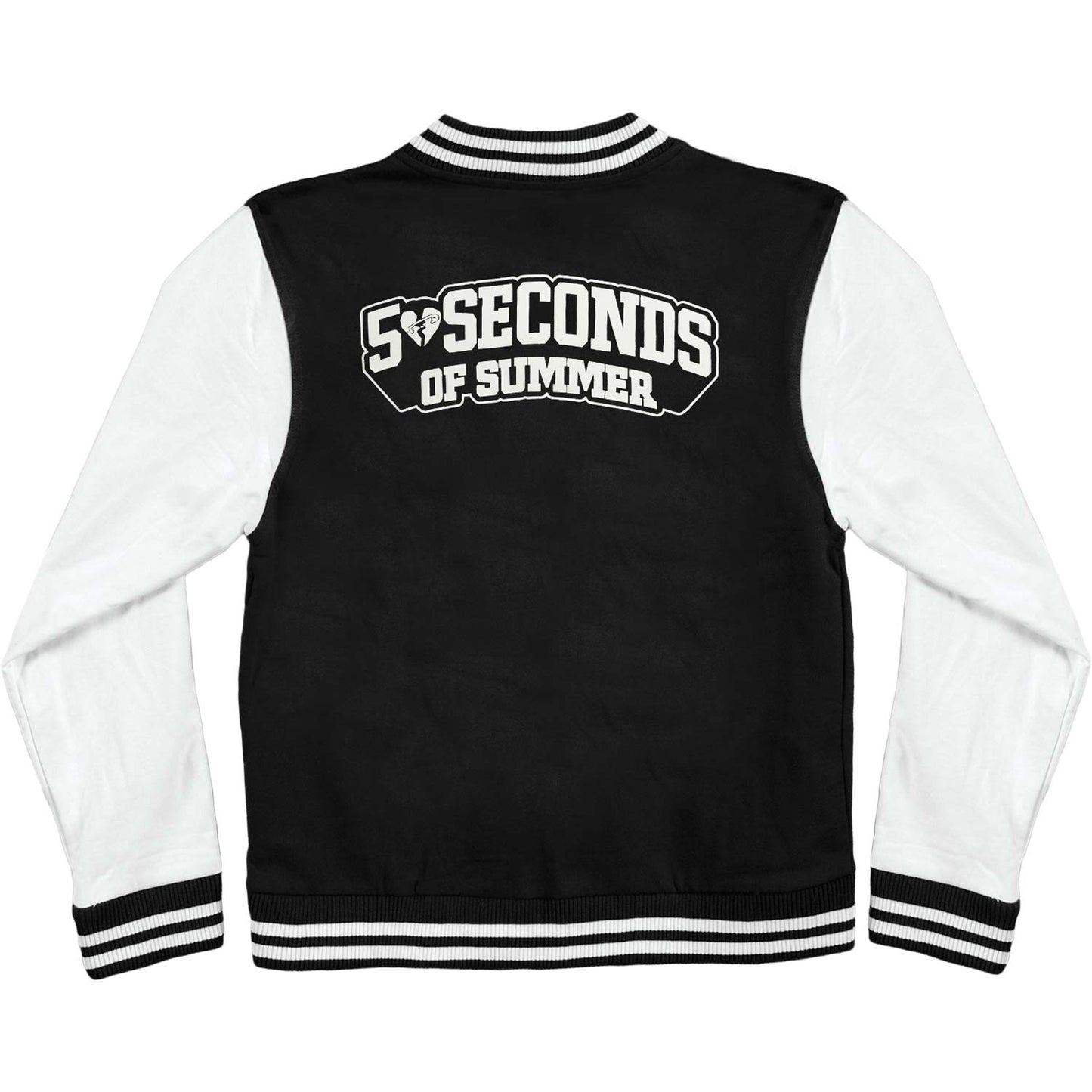 5 Seconds Of Summer Logo (Back Print) Varsity Jacket