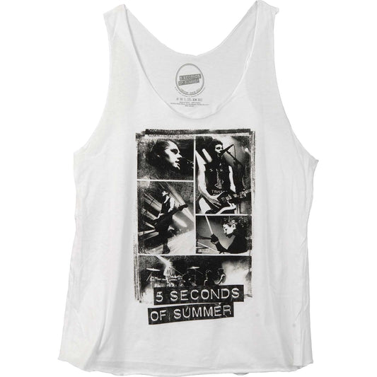 5 Seconds Of Summer Collage Womens Tank