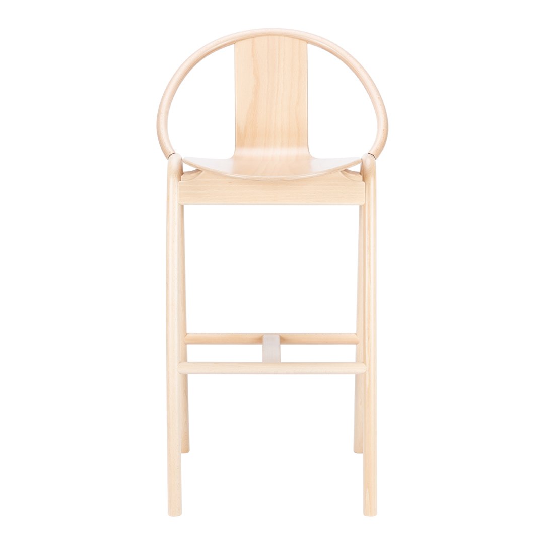 Again Barstool - Beech Frame