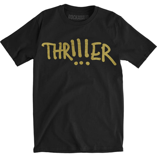 !!! Thr!!!er Gold Print Slim Fit T-shirt