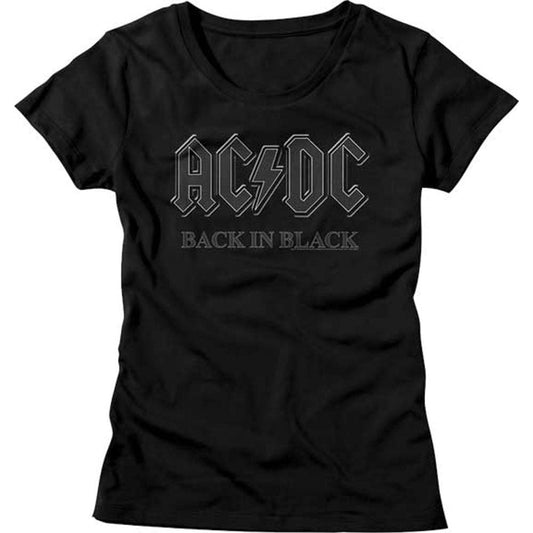AC/DC Back In Black Junior Top
